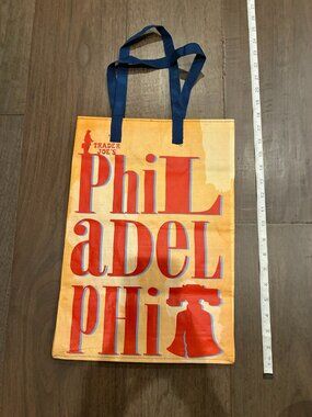 NWOT Trader Joe's State Grocery Bag Collectible Regional Tote -Philadelphia